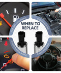 2 Pack VVT Solenoids For Nissan Engines Intake And Exhaust Replacement Compatible With Altima 14 15 16 showing symptoms like high gas consumption and engine warning lights