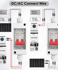 Outdoor Solar Disconnect Switch 20 Amp IP Waterproof DC Miniature Circuit Breaker For PV Systems And Home Use