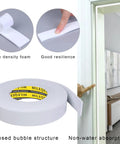 Top Shelf Eva Foam Tape White Super Sticky Cushion Roll Weatherproof Sealing Strip Heavy Duty Gasket for door trim and cushioning