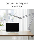Desk Magnifier Lamp 2.25x With LED Light for Reading, Crafts and Close Detail Work So You Can Zoom In Like A Boss on desk