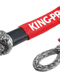 Recovery Ring And Soft Shackle Set For Off Road Recovery 35,000 Lbs Strength Snatch Ring 45,000 Lbs 7/16 By 20 Inch UHMWPE Rope