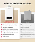 Heavy Duty 180000 BTU Indoor Natural Gas Tankless Water Heater Dishes Out 7.9 GPM Of Instant Hot Water With Sealed Combustion Tech for cleaner air.