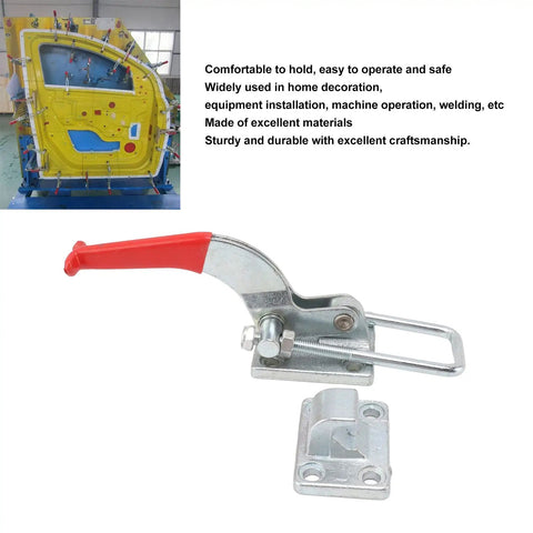 Beefy Heavy Duty Latch Toggle Clamp For Fixtures And Molds Rock Solid 4000lb Holding Power Industrial Grade Quick Release Clamp