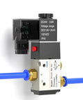 Solenoid valve component of Pro Grade 3L Coolant Lubrication Misting System For CNC Machines With Dual Sprayer Nozzles and Air Filter
