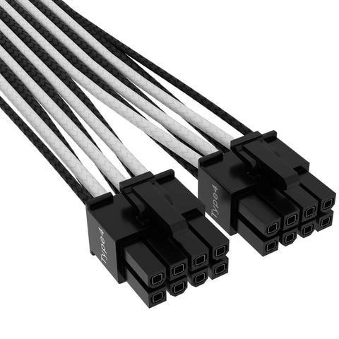 Premium PCIe 5.0 Power Cable Delivering Rock Solid 600W 12VHPWR Support With Seamless Dual 8 Pin To 12 Plus 4 Pin Connection.