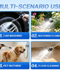 High Pressure Water Wand Attachment for Garden Hoses With 3 Spray Modes and Turbo Cleaner in multi-use scenarios