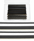 30 Piece 2.54mm 40 Pin Male And Female Header Pins Set Breakaway Single Row Stackable Connectors For PCB Breadboard Electronic Projects