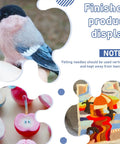 Felting Kit for DIYers and Crafters Includes 6x6 Felt Pad, 40 Assorted Needles in 36 38 and 40 Gauge, finished felt creations display