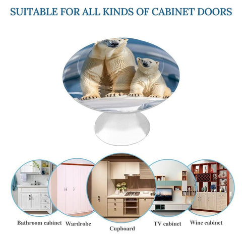 2 Pack Round Cabinet Knobs With Screws Stainless Steel Hardware For Kitchen Cabinets, Dresser, Bedroom And Bathroom Doors Easy Install, Rust Resistant, Durable Metal Pull Handles on cabinets
