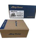 Packaging of Dual Band Mobile Radio Transceiver For Car, VHF UHF 144-148 And 420-450 MHz, showing model information.