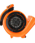 Beast Air Mover Carpet Dryer With Half HP Motor Dual Speed Industrial Floor Fan Orange Carpet Drying Tool And Floor Blower