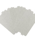 Set Of 5 Microwave Waveguide Cover Plates With Mica Sheets, heat resistant, durable replacements for high temperature insulation.