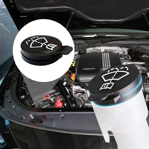 Premium Windshield Washer Fluid Reservoir Cap Replacement For GM Cars Easy Fit For Camaro Silverado Cruze Malibu Regal
