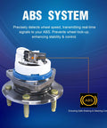 Beefed Up Front Wheel Hub Bearing Assembly 5 Lug ABS Fit GM Cars Including Buick LaCrosse LeSabre Century Park Avenue Regal Riviera
