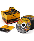 Ultra Thin 0.04 Inch Cutting Discs 4.5 Inch Arbor Seven Eighths Inch For Metal And Stainless Steel Angle Grinder Aggressive Cutting Wheel