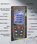 Beast Laser Measuring Tool With 165 Ft Range, High Accuracy One Sixteenth Inch Tolerance Plus Or Minus Two Millimeters, Multi Mode, Self Calibration, Backlight, 99 Memory, AAA Battery Operated For Indoor Outdoor Use, front view