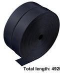 Black Polyethylene Chain Link Fence Privacy Strip Kit, 492 Feet Total, UV Inhibited For Long Lasting Privacy, roll view