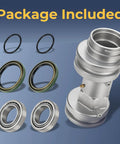 Rear Hub Repair Kit For Polaris Scrambler 500 4x4 Trail Blazer 250 330 Trail Boss 330 2005 2013 Beefed-Up Aluminum components