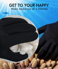 3mm Neoprene Five Finger Waterproof Diving Gloves Warm And Dry Thermal Wetsuit Gloves With Grippy Anti Slip Grip For Kayaking