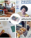 Molecular Modeling Kit For Chemistry Students With 63 Atom Balls And 86 Bond Pieces in various educational settings.