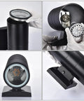 Dusk to Dawn Outdoor Wall Light Set With Sensor Auto On Auto Off Aluminum Waterproof Exterior Sconce detail view