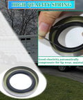 High quality spring Trailer Axle Hub Grease Seal Kit 4 Pack With Cotter Pins 2.25 Inch ID 3.376 Inch OD Fits EZ-Lube D42