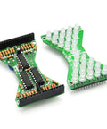 Electronic Hourglass LED DIY Kit For Welding Practice, Blue Ray PCB Board Project With Step By Step Guide, durable build