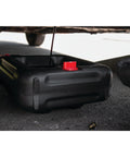 10-Quart Oil Drain Container With Deep Drain Well, Integrated Handle, And Sealing Rubber Gaskets under car collecting oil leak