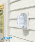 Outdoor 12 Inch LED Bulkhead Light 10W Oval Nautical Marine Wall Fixture With 700 Lumens Aluminum Wet Location