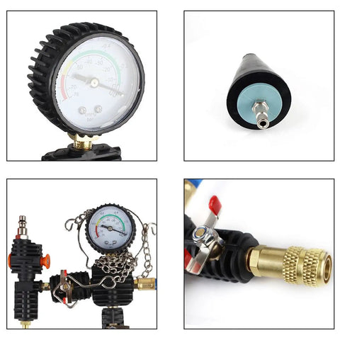 Professional Coolant Vacuum Refill Kit And Leakage Detector Tool For Efficient Engine Maintenance Bleeding Air With Seamless Pressurization Performance Versatile For Various Automotive Repair Needs