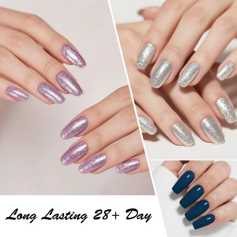 30 Color Gel Nail Polish Kit With 9ml Bottles Hema Free Soak Off UV LED Curing Long Lasting High Gloss Finish Pro Salon Feel At Home DIY Manicure Set For Spring Summer Neon Pastel Glitter Colors with glitter and solid finishes