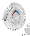 Shower Handle Replacement 96797 Compatible With Chateau Collection Aftermarket Tub And Shower Kit clear acrylic knob