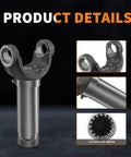 Heavy Duty 1410 Series Drive Shaft Slip Yoke For 5-160X And 5-1410X U-Joints 16-Spline 1.5 inch x16 spline
