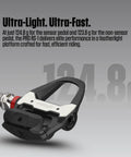 Assioma Pro RS-1 Beefed-Up Power Meter Pedals Bundle With sleek lightweight pedal design on display
