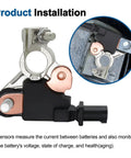 Premium Heavy Duty Battery Current Sensor Replaces 4692269AI AG AH for Chrysler Jeep Dodge installation image showing current flow sensor.