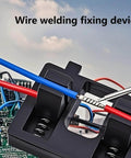 Compact Hands Free Welding Fixture Stand With Electrode Holder For MIG TIG And Spot Welding Keeps Wires Locked And Aligned