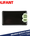 Top view of Ignition CDI Box for Foreman 400 TRX400FW 1995 to 2003 Plug-and-Play Replacement 4pin 2pin Connector