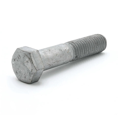 Half Inch By Thirteen Thread Hex Bolt Kit For Exterior Use With Nuts And Washers Hot Dipped Galvanized For Heavy Duty Outdoor Projects