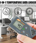 Usb Temperature And Humidity Data Logger With Barometric Pressure Tracking And No Fuss Pdf Csv Reports For Cold Chain Storage showing reading of 49.2% humidity.
