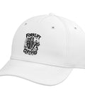 Funny Operator Hat For Warehouse Pros Adjustable White Baseball Cap With Hilarious Warehouse Scene Graphic Perfect Gift For Forklift Drivers Logistics Teams And Warehouse Crew, featuring 'Forklift Certified' graphic.