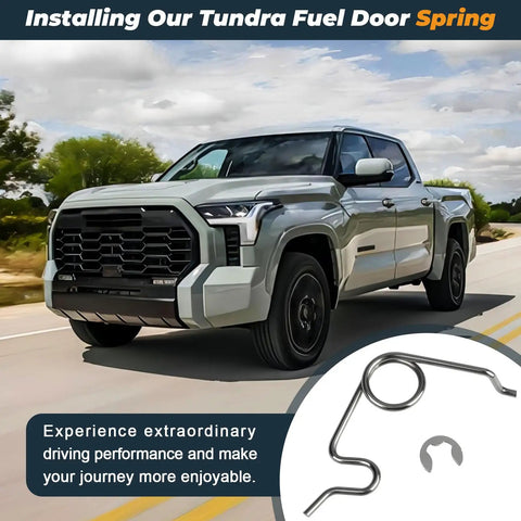 Toyota Tundra Fuel Door Spring Replacement Stainless Steel Gas Door Spring For 2007-2020 Tundra