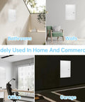 Heavy Duty Thick Steel Access Door For Drywall 24X36 Inches mounted in bathrooms, office, garage, and walls for easy access.