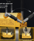 Heavy Duty Steel Manhole Cover Lifter Cart With Magnetic Skid Rollers And 27 Inch All Terrain Wheels demonstrating features of maneuverability.