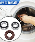 Premium Grade Washer Tub Bearing Seal Kit Replacement For LG And Kenmore Front Load Washers with bearings and installation.