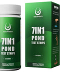 Super Slick 7-in-1 Pond Test Strips Easy-Peezy Water Quality Check for Fish Ponds and Aquatic Gardens Measures pH Nitrate Chlorine and Hardness with 50 Pro-Grade Strips Guaranteed Accurate Results in Seconds Keeps Your Pond Hunky-Dory