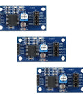 3-Pack PCF8591 I2C ADC DAC Module For Arduino with components visible, compact design, 8-bit 4-channel interface.