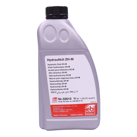 Top Notch Hydraulic Fluid For Hydropneumatic Suspension And Level Control System, 1 Liter Yellow Bottle, OE Comparable Quality For Vehicle Hydraulics, Easy Pour Pack Of One