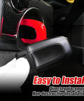 Red ABS Start Stop Button Cover For Porsche Macan Cayenne 2011 To 2017 718 2016 To 2024 Installed in Car