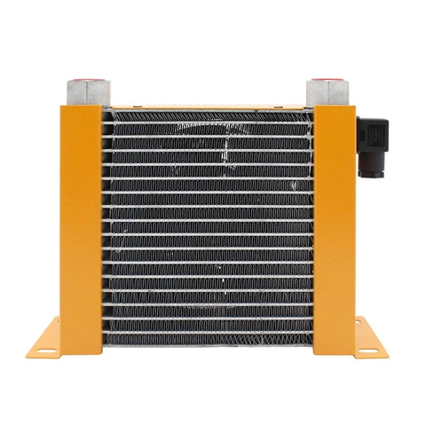 Heavy Duty Oil Cooler For CNC Hydraulic Systems, 30 Liters Per Minute Flow, 1.1KW Cooling Capacity, Heat Exchanger Radiator