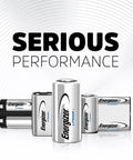 Hardcore 123 Lithium Batteries Bring Straight Up Power To Camera And Flashlight Gear Long Lasting 3V Photo Cells With Decade Storage Life Ultimate Replacement Two Pack displayed as multiple lithium battery types.